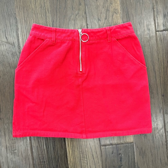 Sans Souci Denim Mini Skirt - Picture 2 of 8